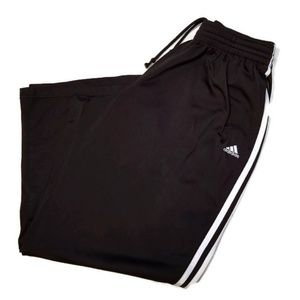 Adidas Trackpants, outer shell, softer material.